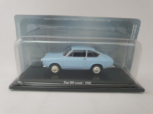 Fiat 850 coupé - 1965 scala 1/43 Hachette