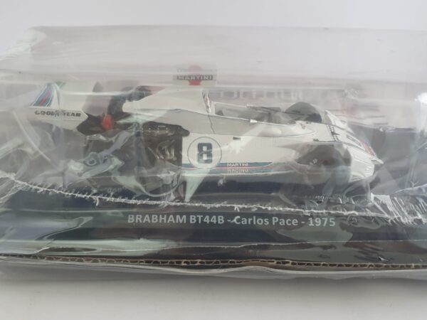 BRABHAM BT44B - Carlos Pace- 1975 Uscita 55 - Le Grandi Formula 1 1:24 - immagine 2