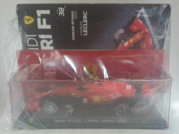 Ferrari SF1000 - Charles Leclerc - 2020 Uscita 38 - LE GRANDI FERRARI F1 1:24