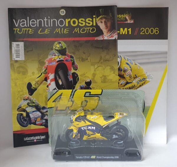 Yamaha YZR-M1 World Championship 2006 Valentino Rossi 46 1/18 - uscita 15