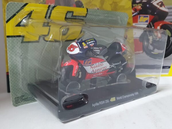 Aprilia RSW 250 World Championship 1998 Valentino Rossi 46 1/18 - uscita 19 - immagine 3