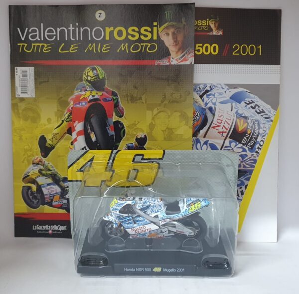 Honda NSR 500 Mugello 2001 Valentino Rossi 46 1/18 - uscita 7