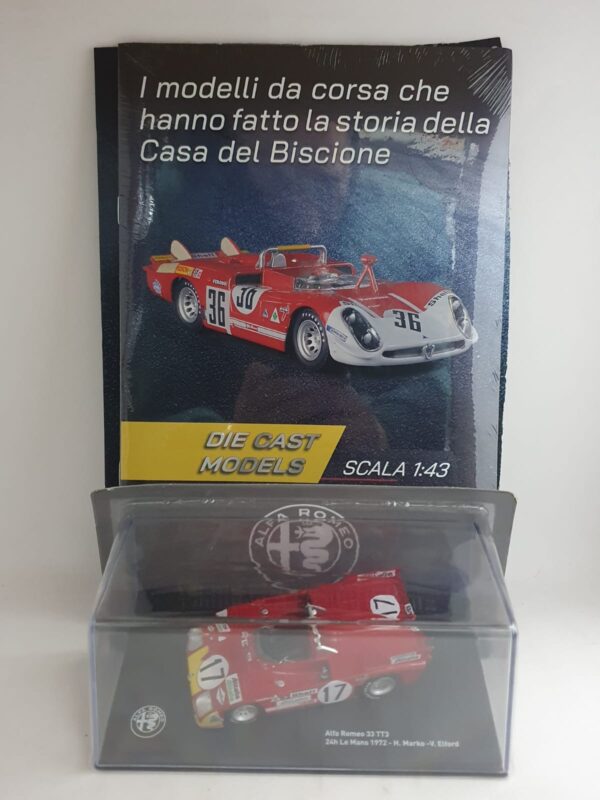 Alfa Romeo 33TT3 - 1972 Uscita 1 - Alfa Romeo Sport Collection 1/43