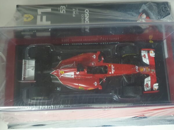 Ferrari F14 T - Fernando Alonso - 2014 Uscita 53 - LE GRANDI FERRARI F1 1:24 - immagine 3