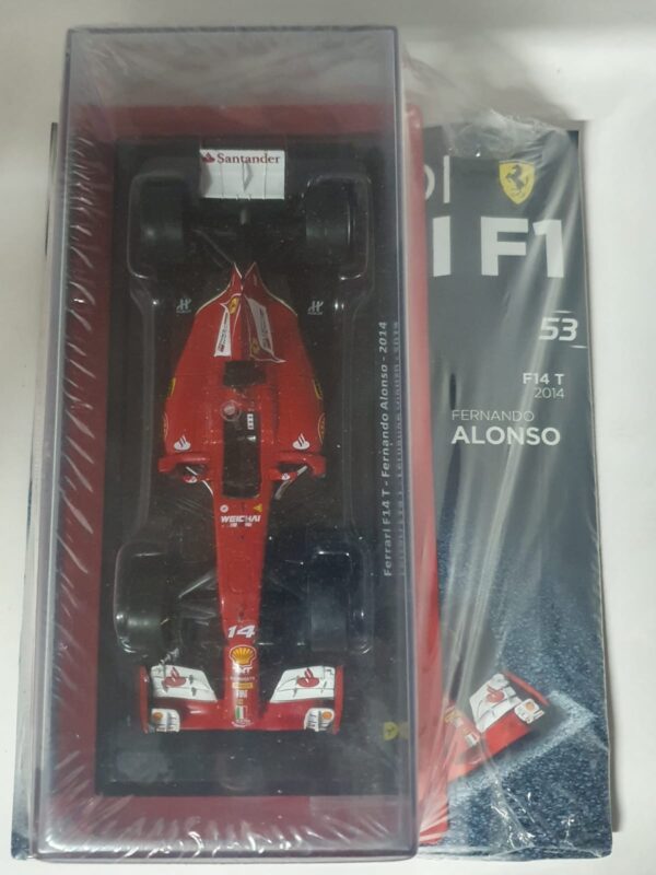 Ferrari F14 T - Fernando Alonso - 2014 Uscita 53 - LE GRANDI FERRARI F1 1:24