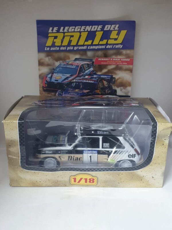 Renault Maxi 5 Turbo - François Chatriot (Rally du Var, 1986) - 1:18 Uscita speciale n 10 - Le Leggende del rally 1/43