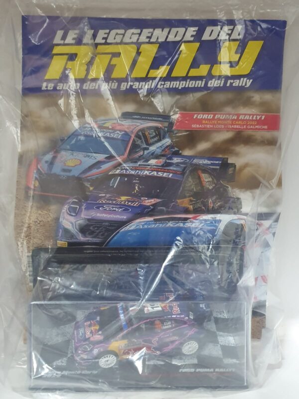 Ford Puma Rally1 2022 - Rallye Monte Carlo Uscita n° 5 - Le Leggende del rally 1/43