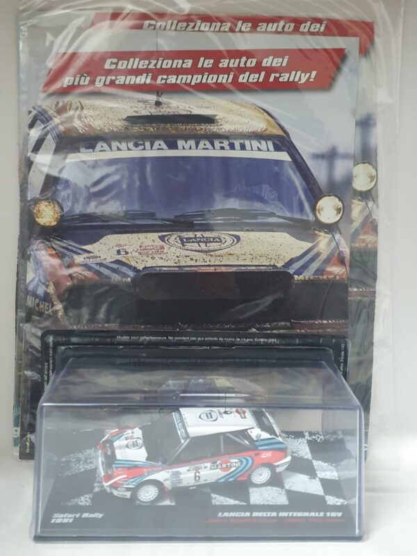 Lancia Delta Integral 16V 1991 - Safari Rally Uscita n° 3 - Le Leggende del rally 1/43